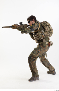 Photos Frankie Perry Army KSK Recon Germany Poses aiming the…
